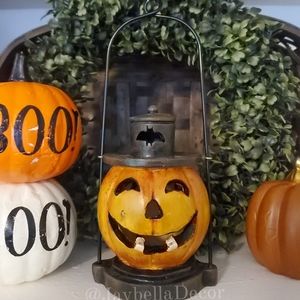 Halloween Pumpkin Lantern for Fall Decor